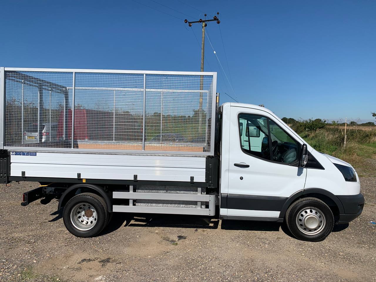 We build and install durable tipper van cages for any business. Same-day builds available. Heavy-duty, professional-grade results.