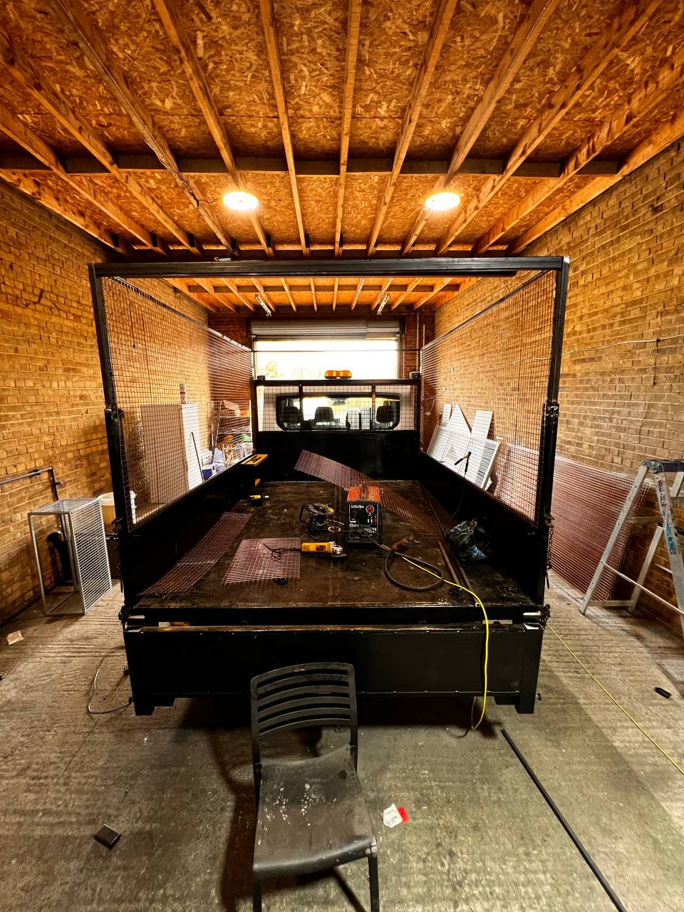 We build and install durable tipper van cages for any business. Same-day builds available. Heavy-duty, professional-grade results.