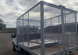6-month warranty on all tipper van cage builds and fittings.